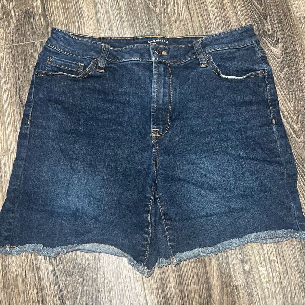 G.H. Bass & Co Blue Denim Shorts